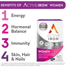 Active Iron Women 60 Capsules - Image 4