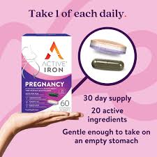 Active Iron Pregnancy 60 Capsules - Image 3