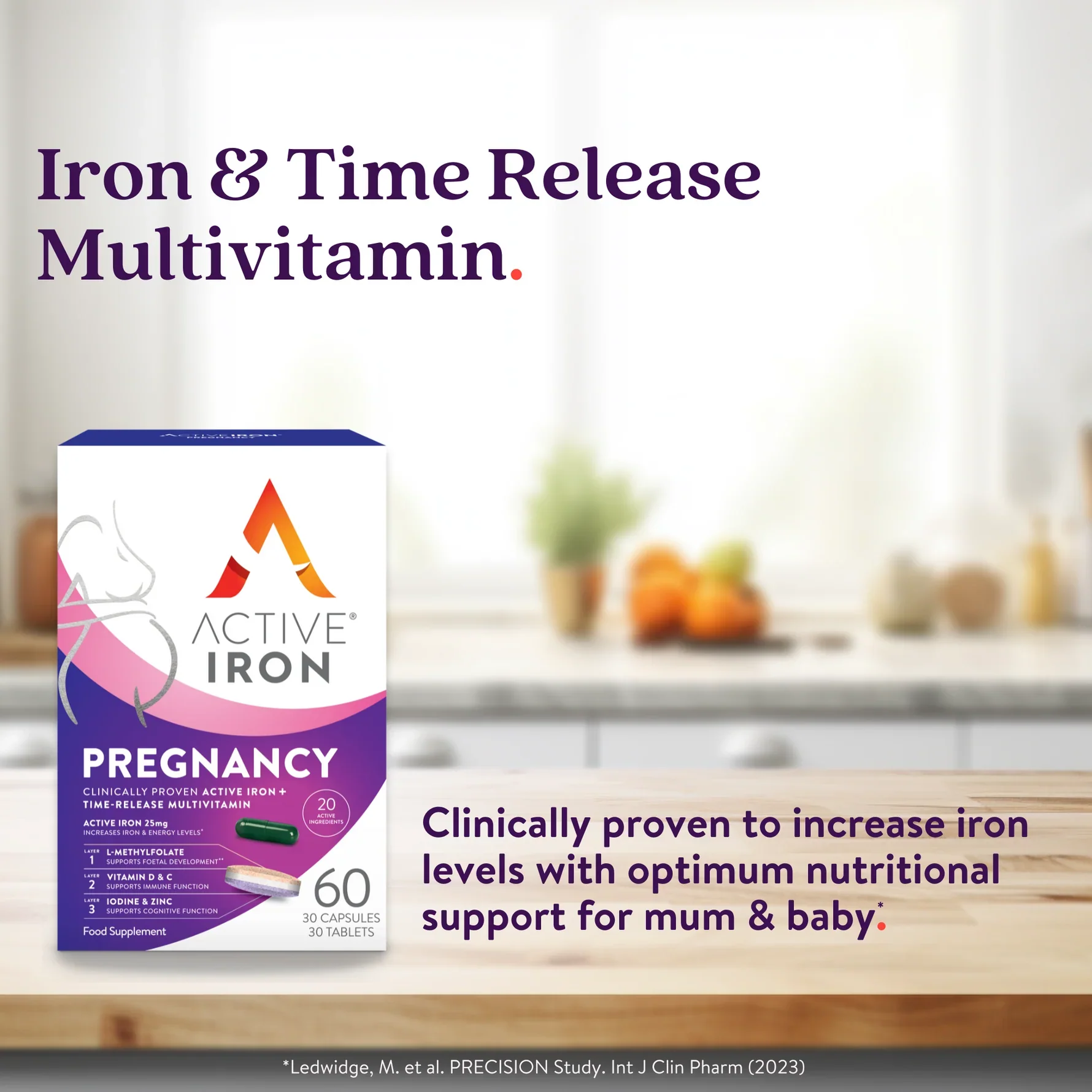 Active Iron Pregnancy 60 Capsules - Image 4