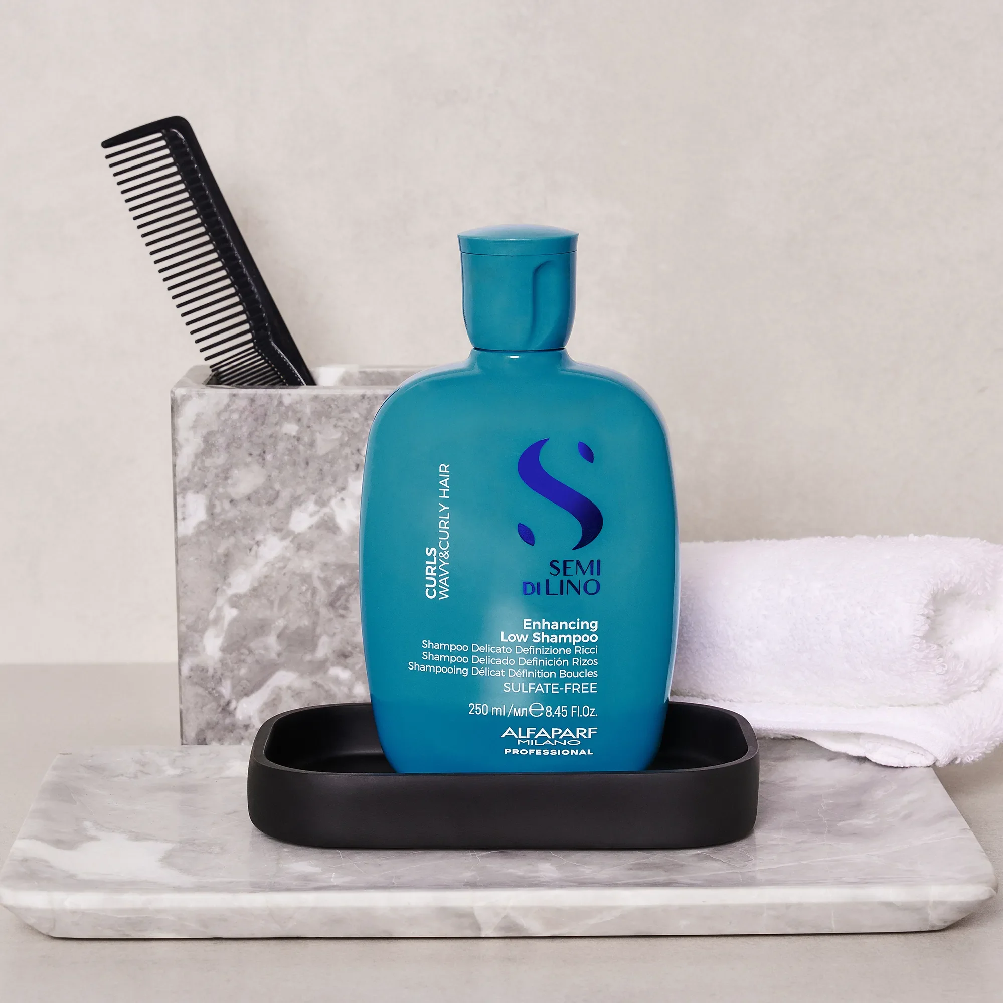 Alfaparf Semi Di Lino Curls Low Shampoo - Image 4