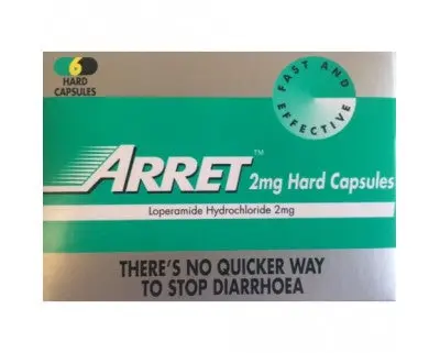 Arret Loperamide Capsules 6pk