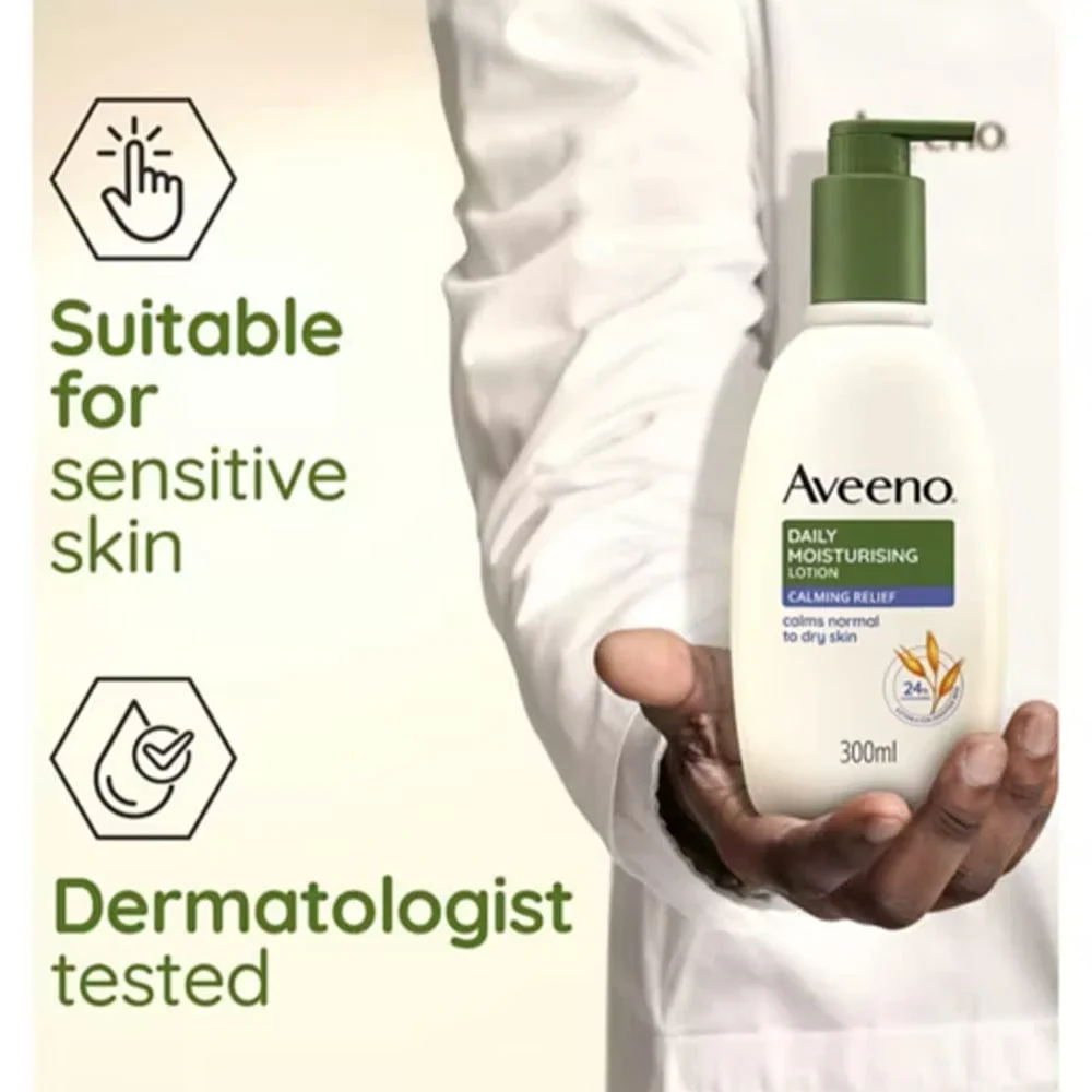 Aveeno Lavender Daily Moisturising Lotion 300ml - Image 2
