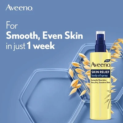 Aveeno Skin Relief  Dry  Oil 200ml - Image 2
