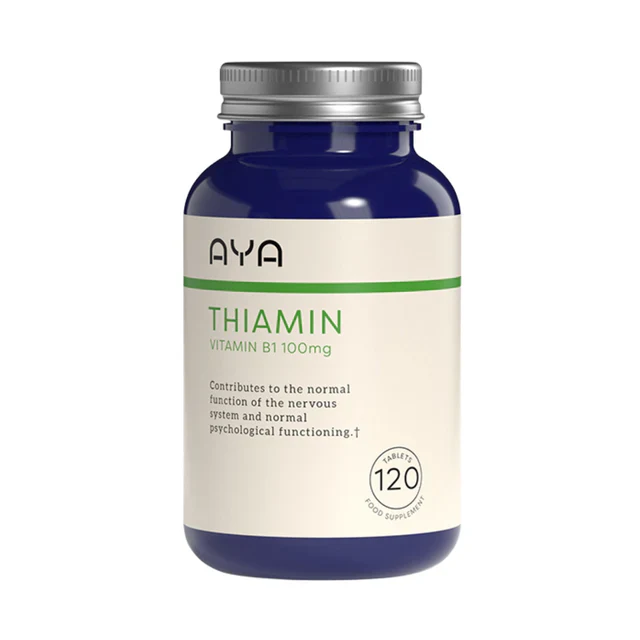 AYA Vitamin B1 Thiamin 100mg 120 Capsules