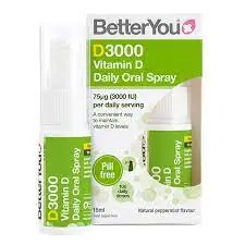 BetterYou DLux 3000 Daily Vitamin D Oral Spray