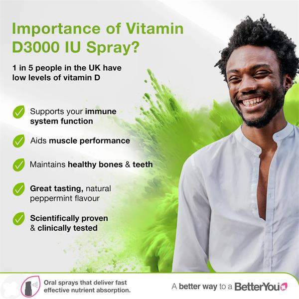 BetterYou DLux 3000 Daily Vitamin D Oral Spray - Image 2