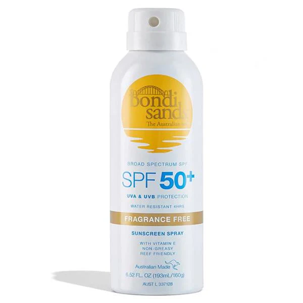 Bondi Sands Fragrance Free Aerosol Mist SPF 50+ 160ml - Image 2