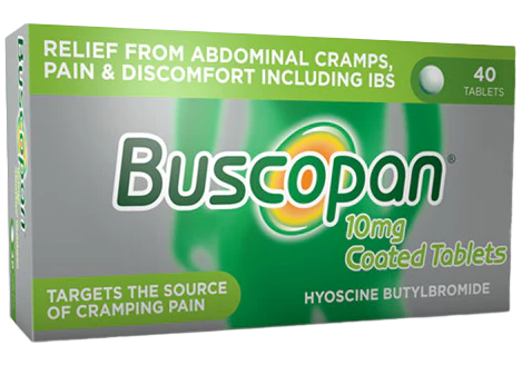 BUSCOPAN Abdominal Cramps Relief Tablets 10Mg 40Pk