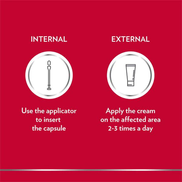 Canesten Combi Soft Vaginal Capsule & Thrush Cream - Image 4