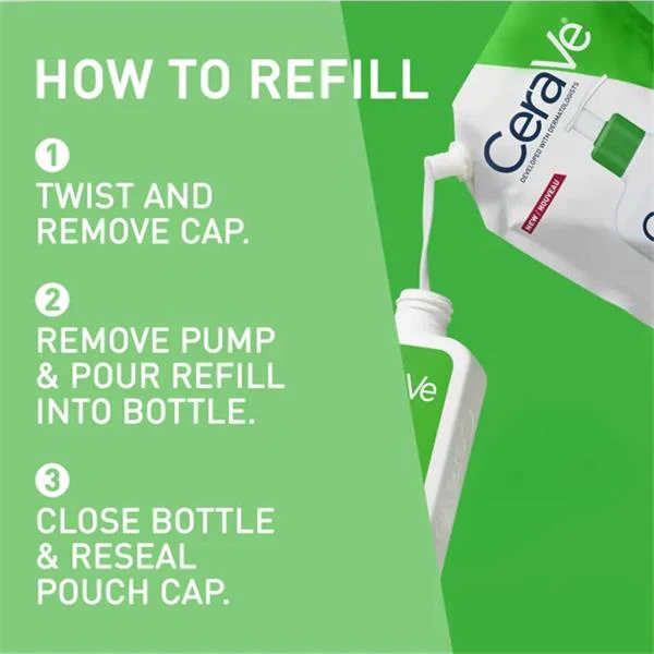 Cerave Hydrating Cleanser Refill 473ml - Image 4