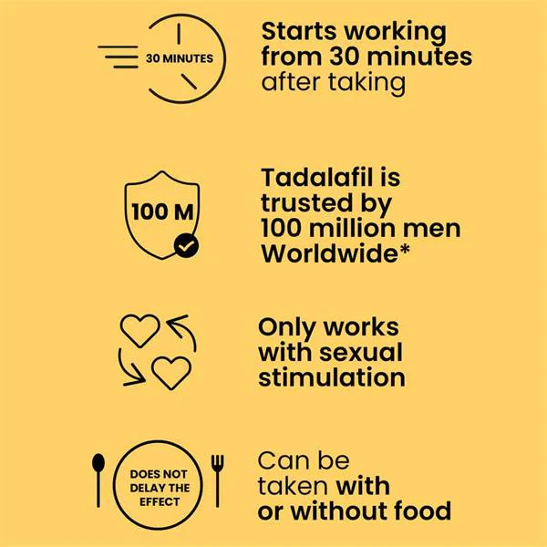 Cialis For Men Tadalafil Tablets 8 Pack - Image 2
