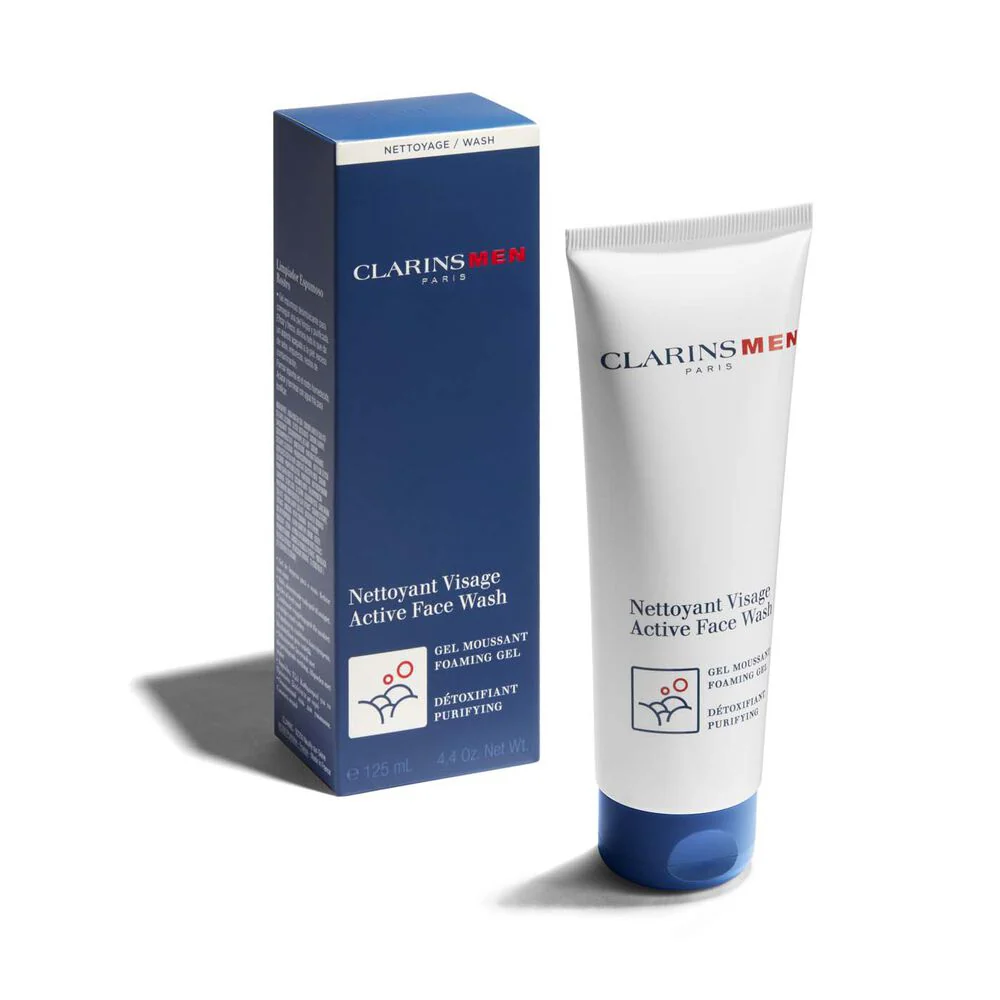 Clarins Men Active Face Wash Foaming Gel - Image 5