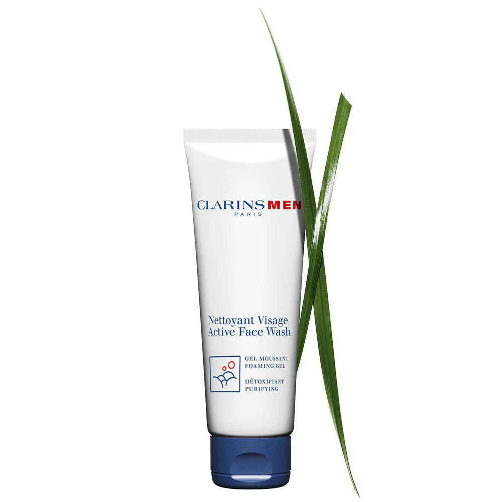 Clarins Men Active Face Wash Foaming Gel - Image 7