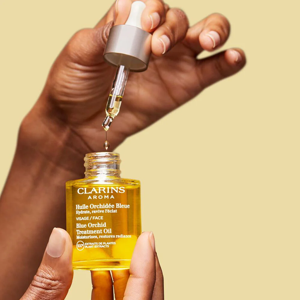 Clarins Blue Orchid Face Treatment Oil - Image 7