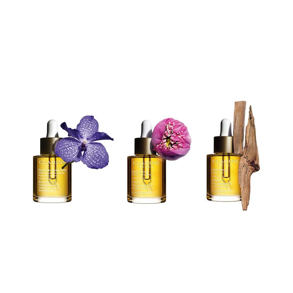 Clarins Blue Orchid Face Treatment Oil - Image 8