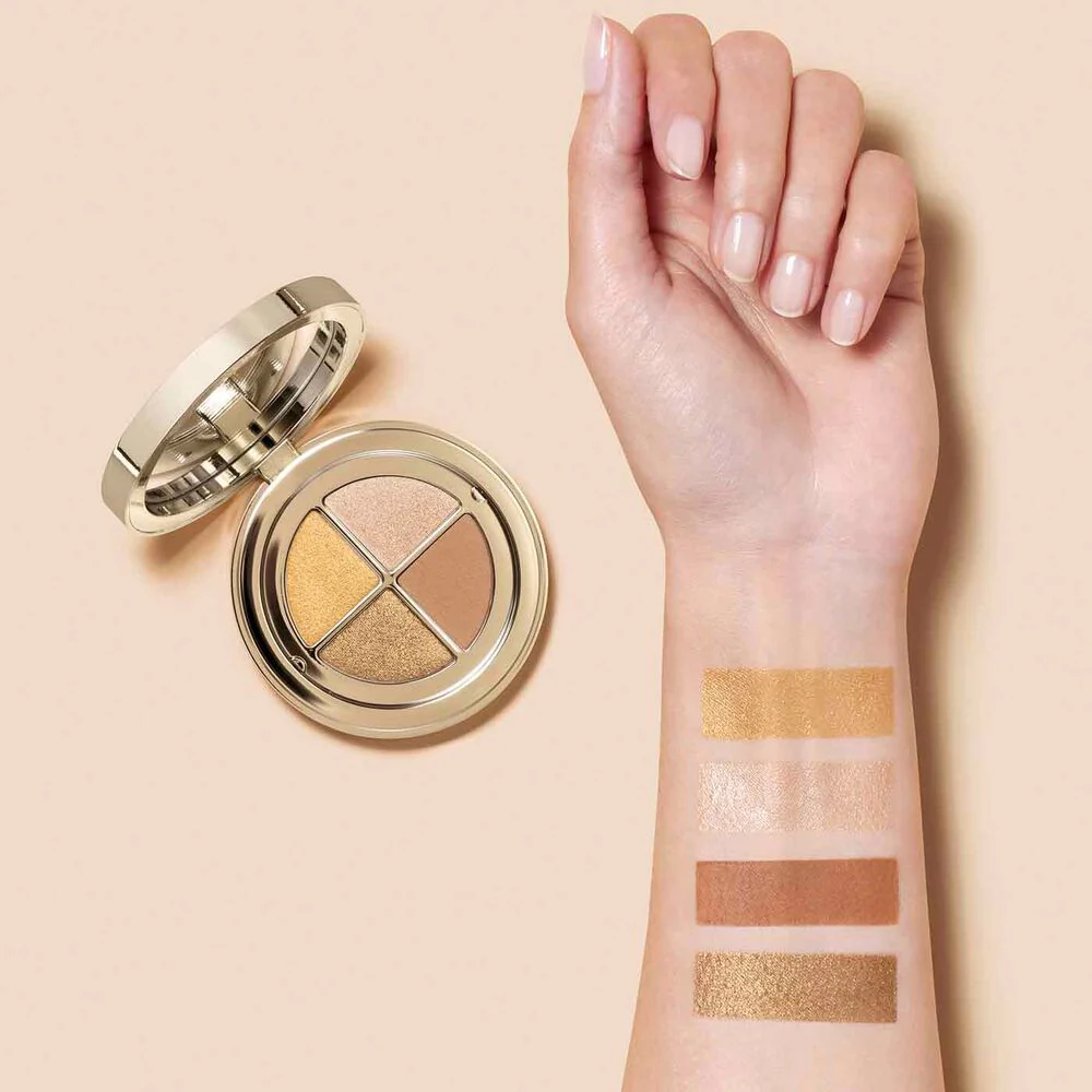 Clarins Eye Quad 07 Sand and Gold - Image 3