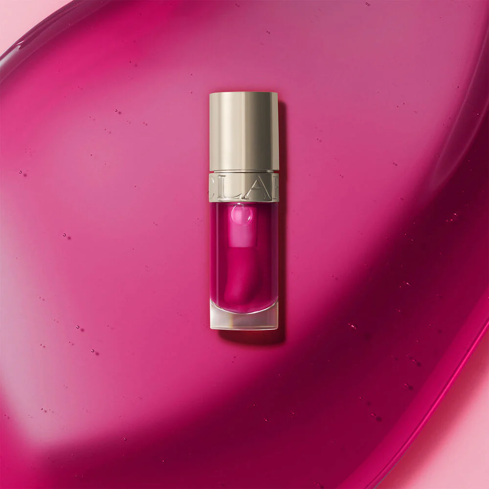 Clarins Lip Comfort Oil 02 Raspberry - Image 5