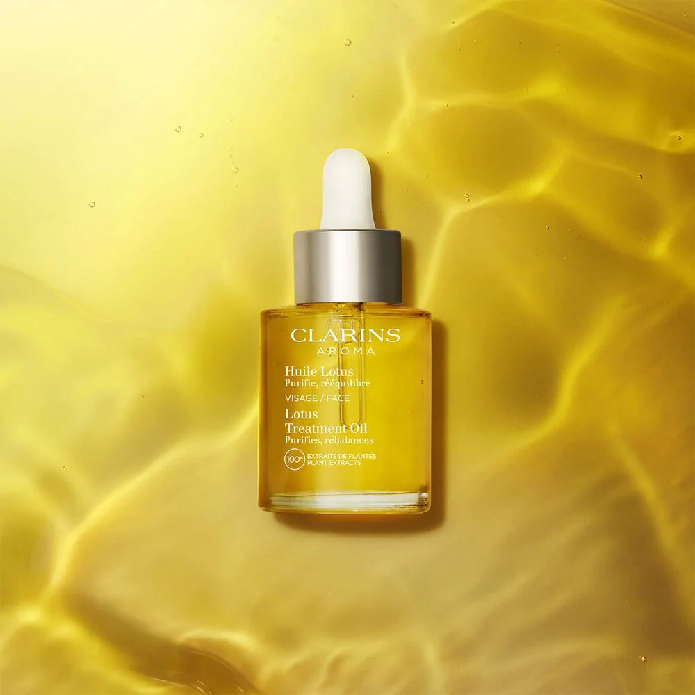 Clarins Lotus Face Treatment Oil - Image 3
