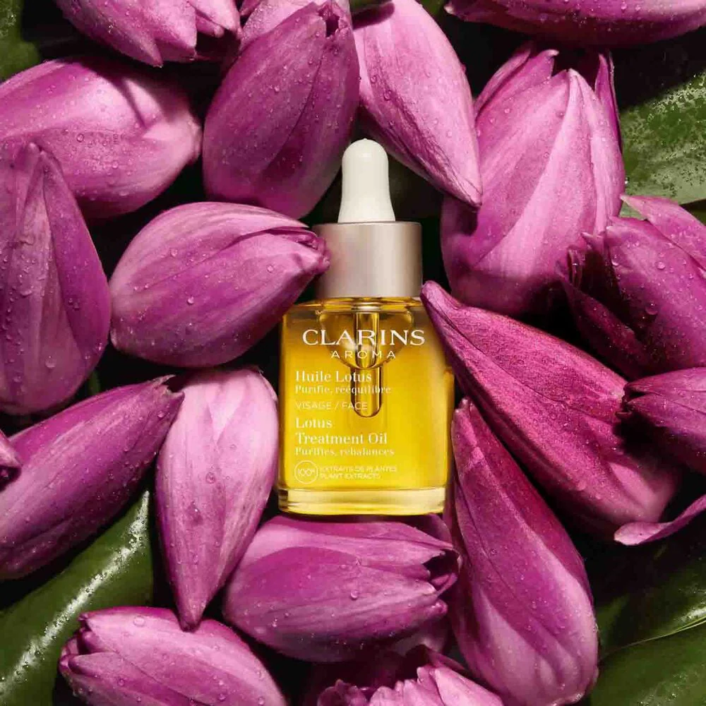 Clarins Lotus Face Treatment Oil - Image 7