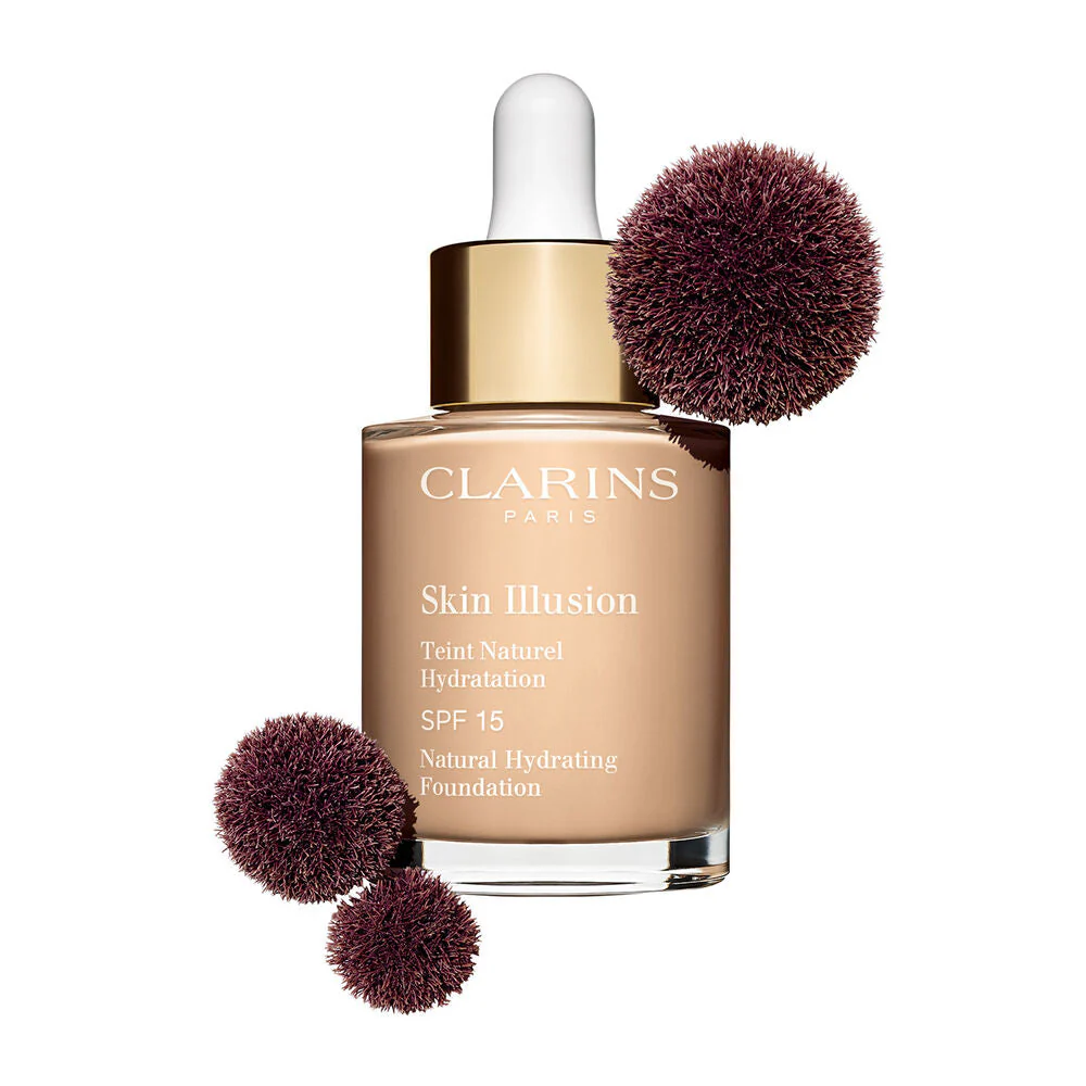 Clarins Skin Illusion SPF15 105 Nude - Image 5
