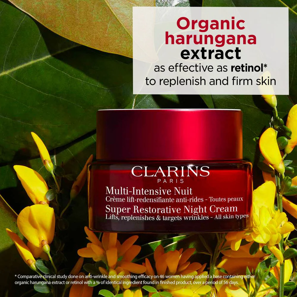 Clarins Anti-Ageing Super Restorative Night All Skin Types 50ml - Image 3