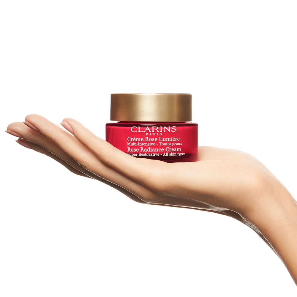 Clarins Super Restorative Rose Radiance Cream - Image 4