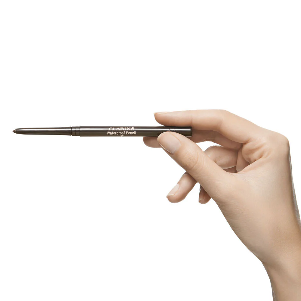 Clarins Waterproof Eye Pencil 02 Brown - Image 5