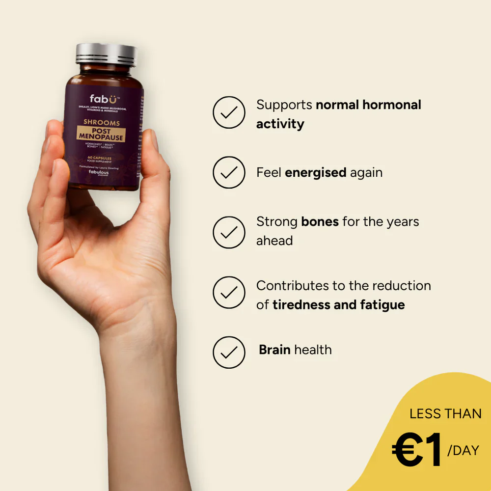 fabÜ SHROOMS Post Menopause 60pk - Image 3