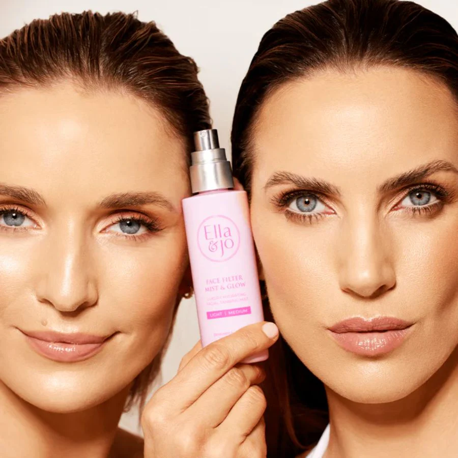 Ella & Jo Face Filter Mist & Glow - Tanning Mist Light/Medium - Image 3