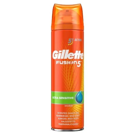 GILLETTE FSION ULT SENSTVE GEL 200ML