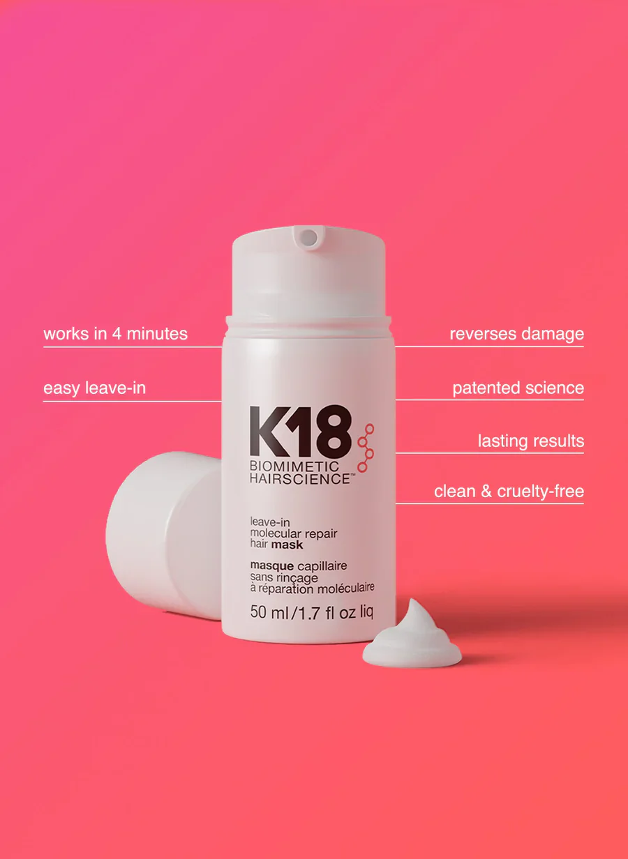 K18 Leave-In Hair Mask 50ml - Image 3