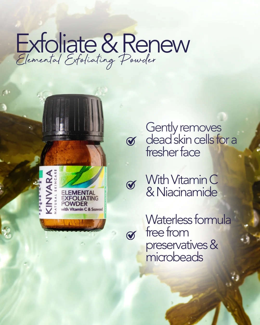 Kinvara Elemental Exfoliating Powder - Image 7