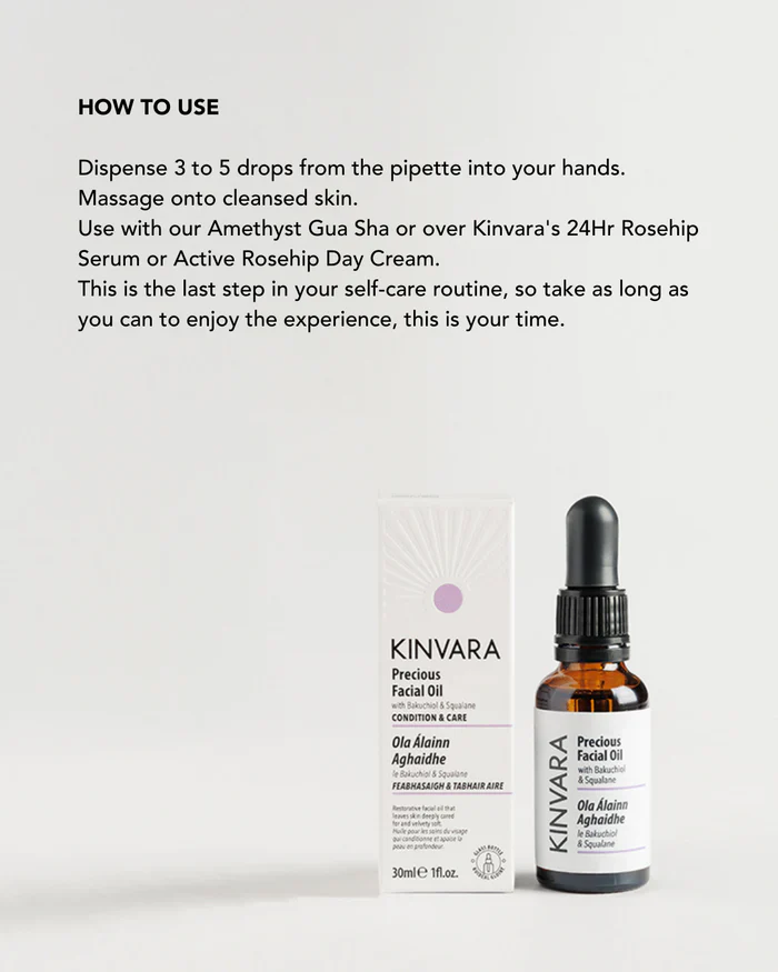 Kinvara Precious Facial Oil 30ml - Image 5