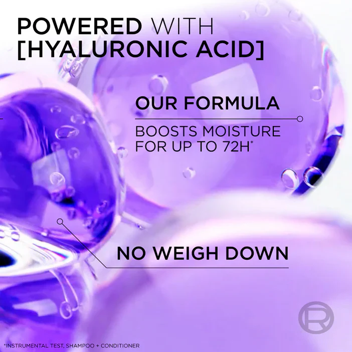 L’Oréal Paris Elvive Hydra Hyaluronic Shampoo Refill Pouch 500ml - Image 5