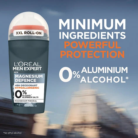 L'Oreal Paris Men Expert Magnesium Defence  48H Roll-On  50ml - Image 4