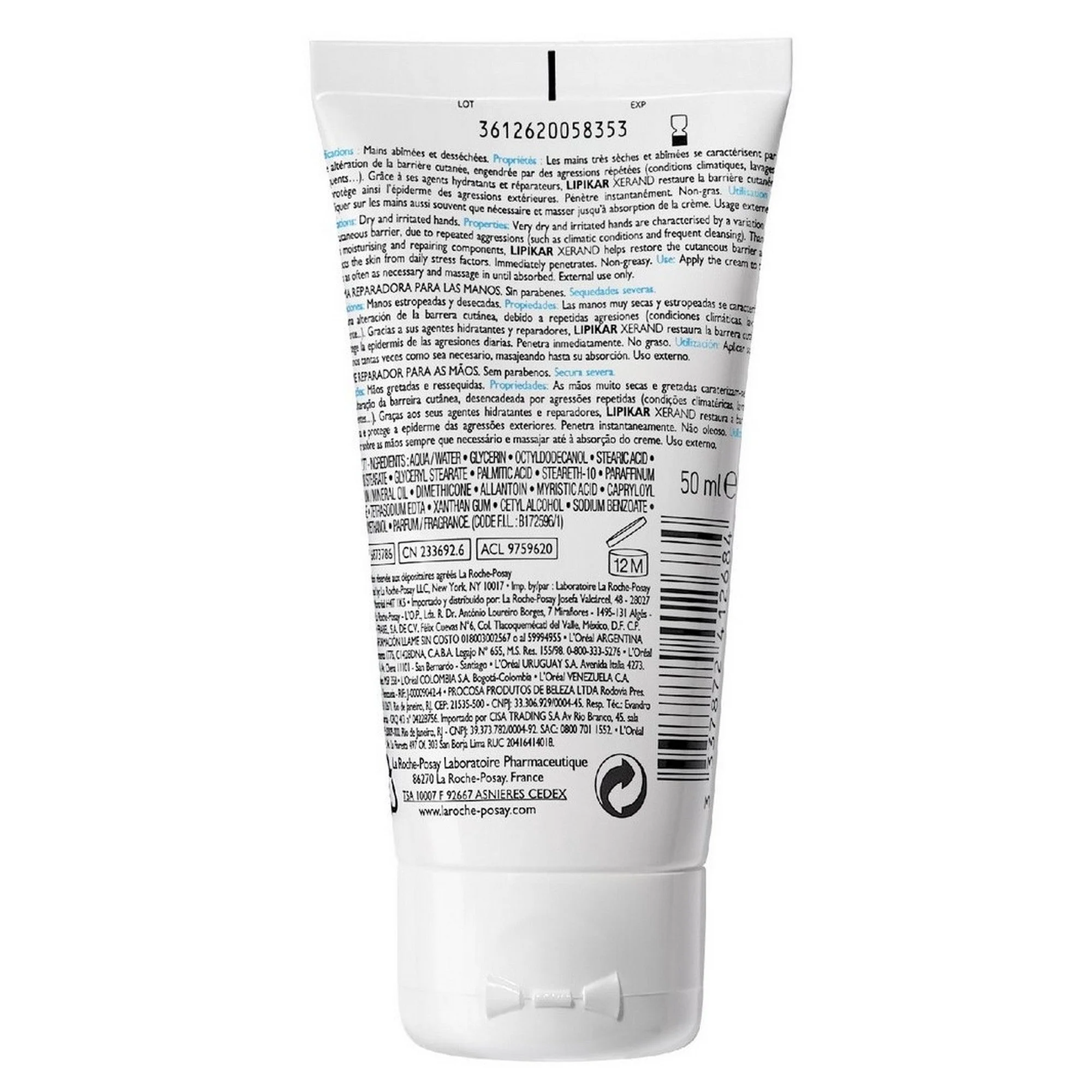 La Roche Posay Lipikar for Hands 50ml - Image 2