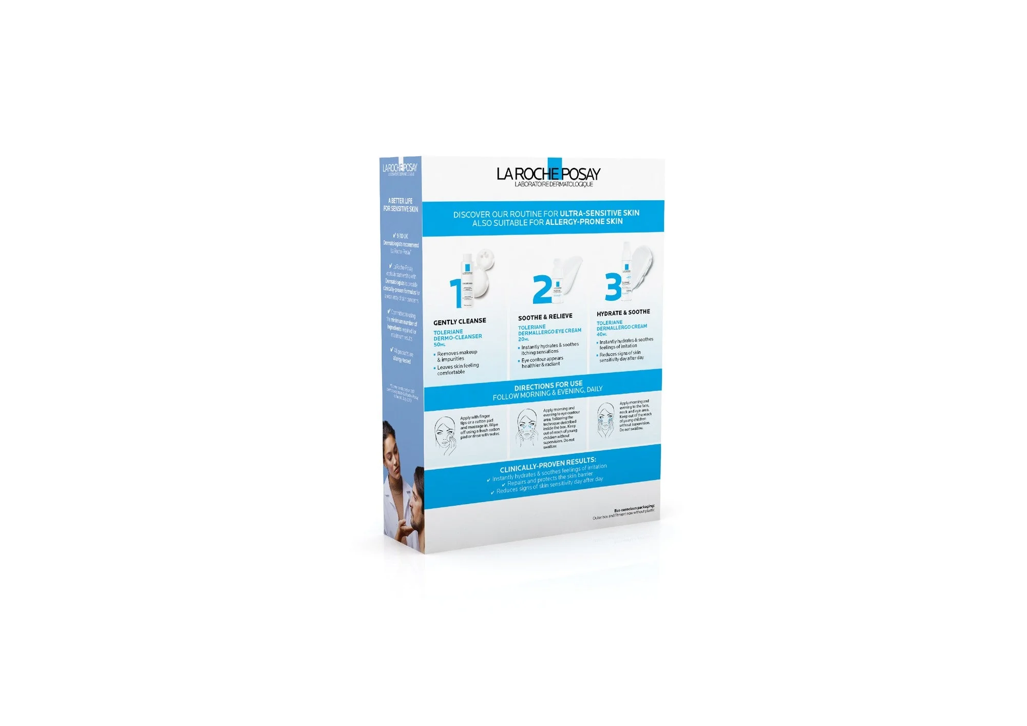 La Roche-Posay Toleriane Dermallergo SOS 3-Step Soothing Kit - Image 2