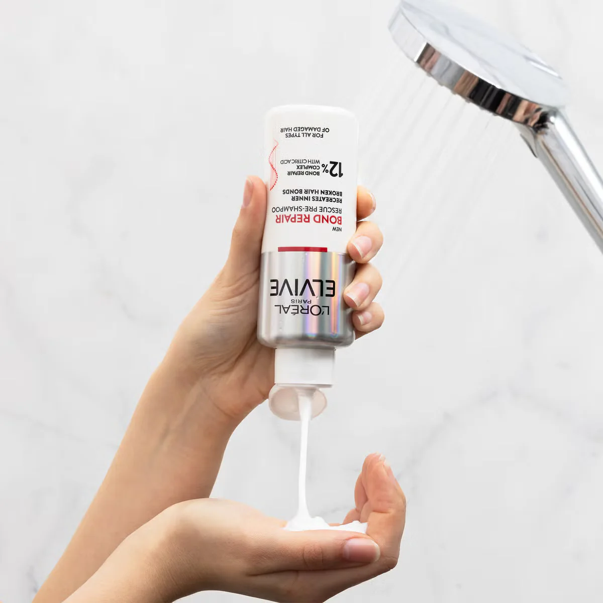 L'Oréal Paris Elvive Bond Repair Pre-Shampoo Treatment - Best for Damaged Hair & Split Ends - Image 4