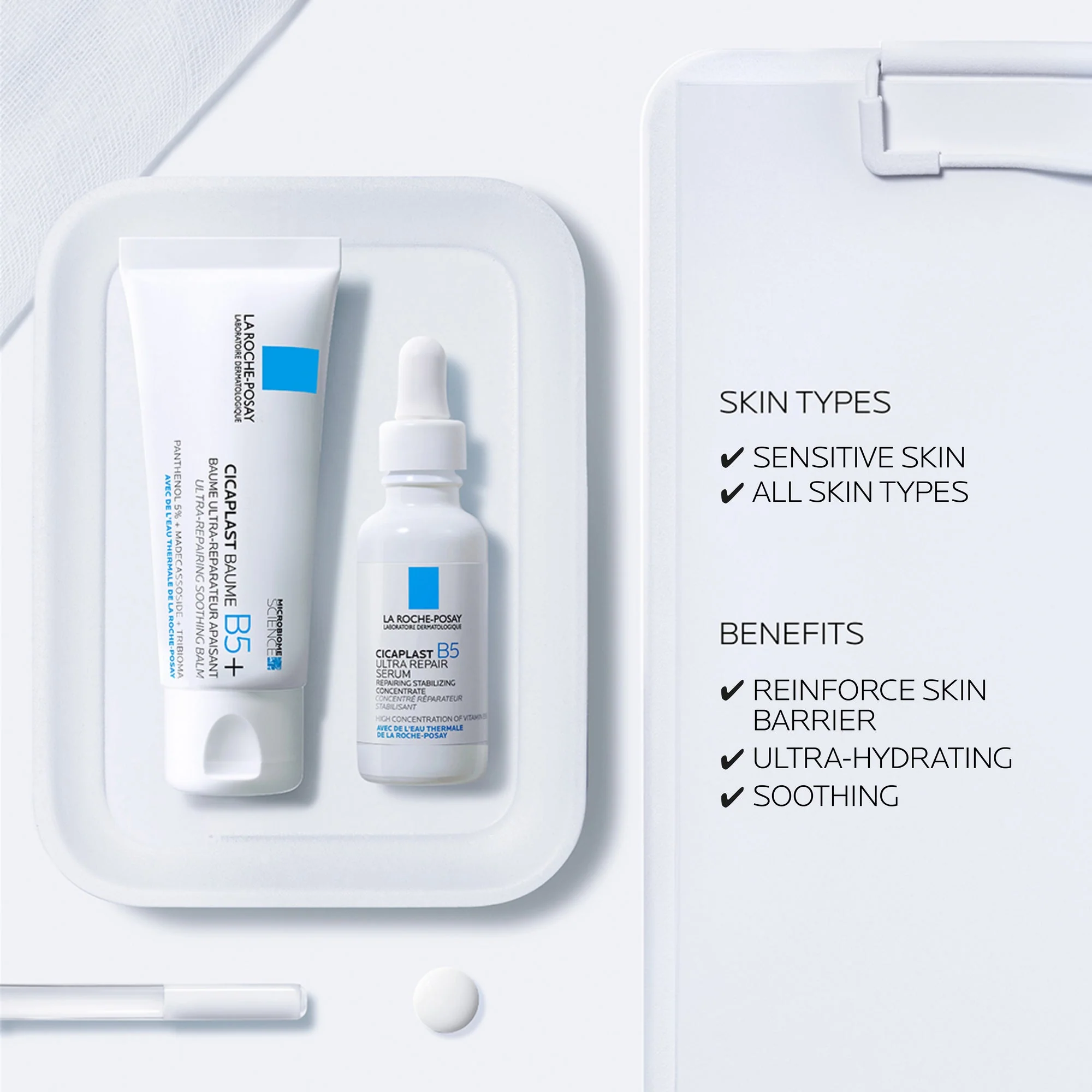La Roche Posay Cicaplast B5 Serum 30ml - Image 8
