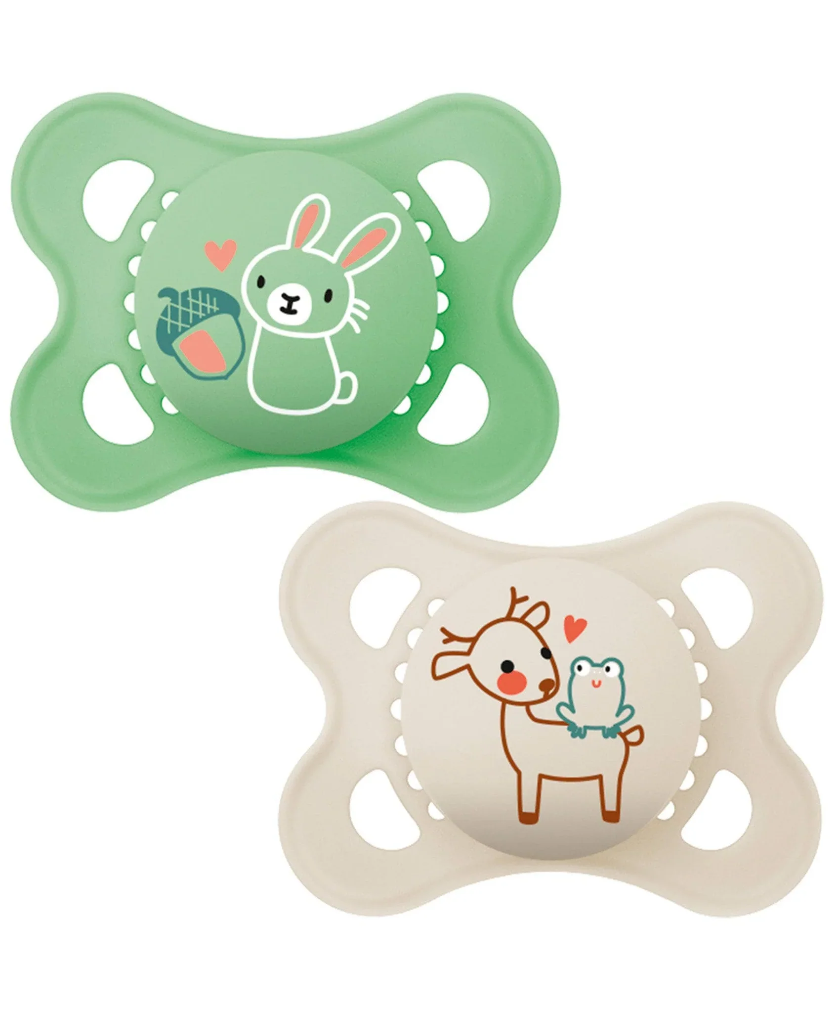 MAMOriginal 2-6M Soother 2Pk Mixed - Image 2