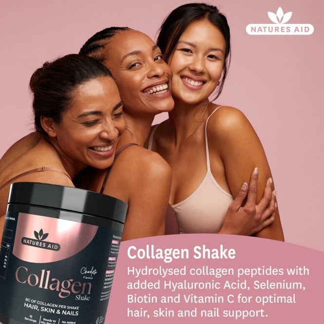 Natures Aid Collagen Chocolate Shake 225g - Image 3
