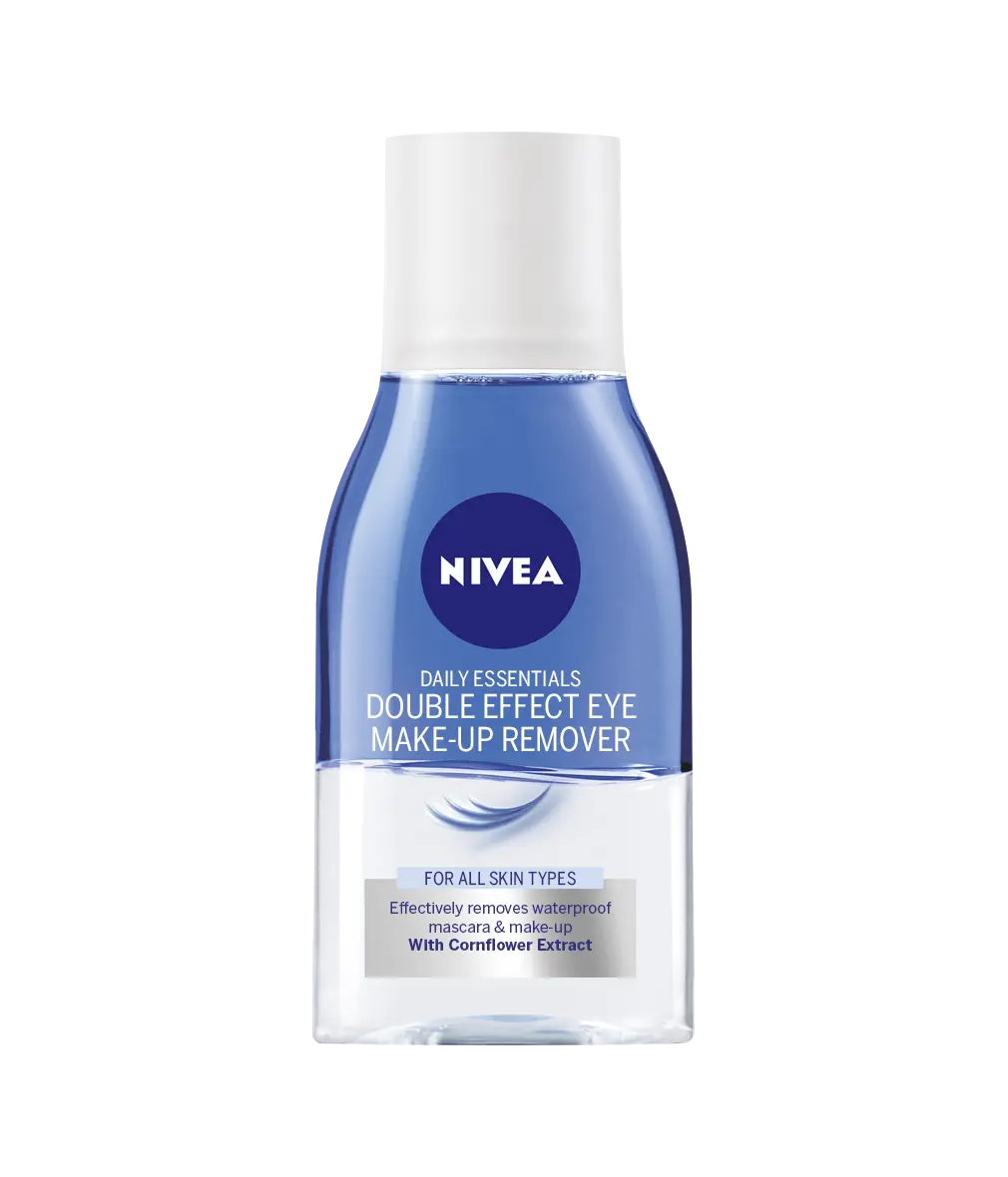 NIVEA DAILY ESSENTIALS DOUBLE EFFECT EYE MAKE UP REMOVER 125ML