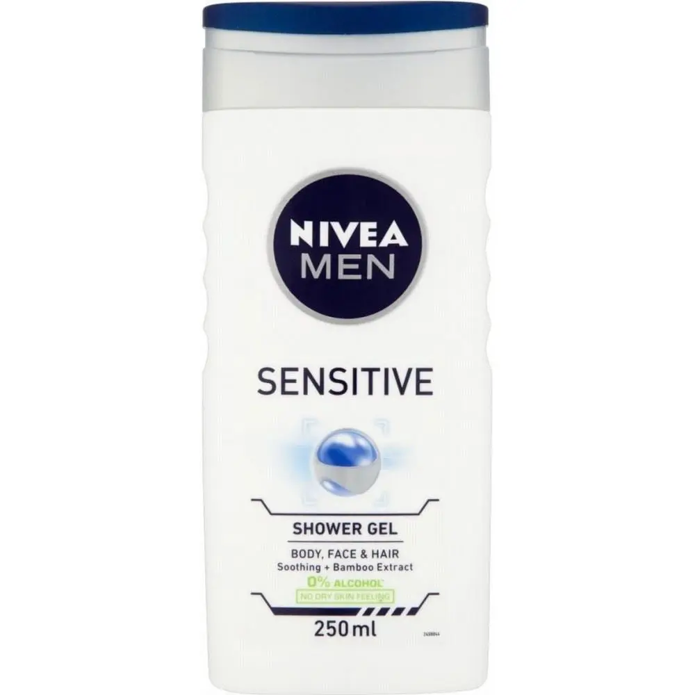 NIVEA MEN SENSITIVE SHOWER GEL 250ML