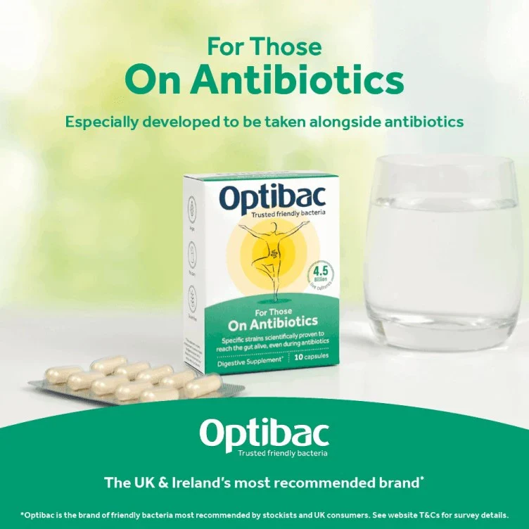 Optibac For Those on Antibiotics 10 Pack - Image 2