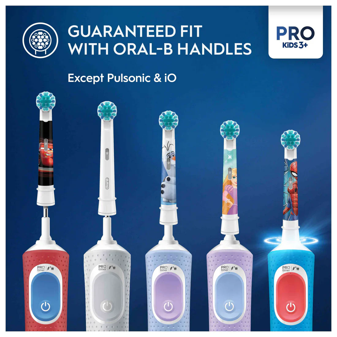 Oral B Kids Stages Frozen Refil Heads 4pk - Image 2