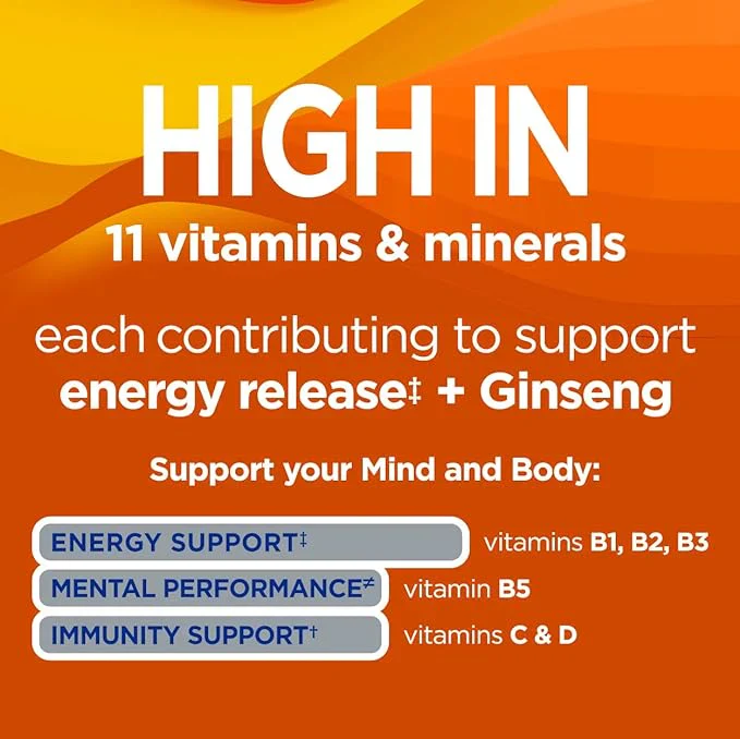 Pharmaton Vitality 11 Multivitamin & Minerals 100 Caplets - Image 3