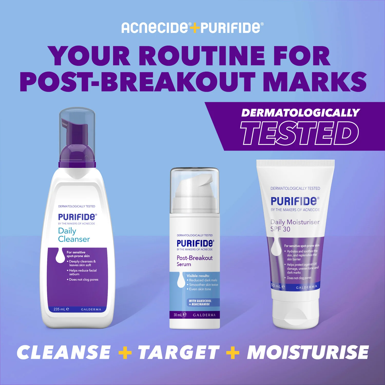 Purifide by Acnecide Post-Breakout Serum 30ml - Image 5