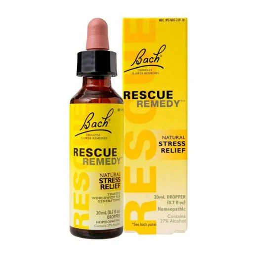 Rescue Remed Bach Flower Stress Support Drops 20ml - Image 2