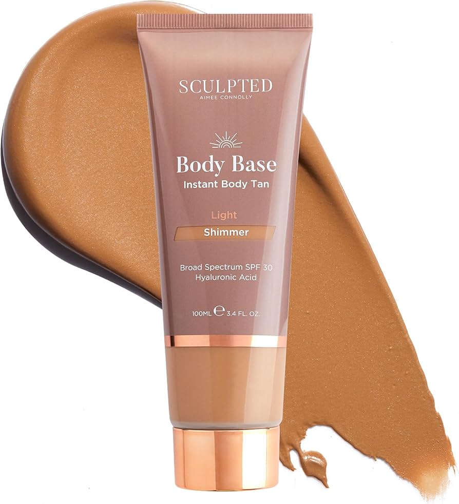 Sculpted By Aimee Body Base Shimmer Instant Tan Light