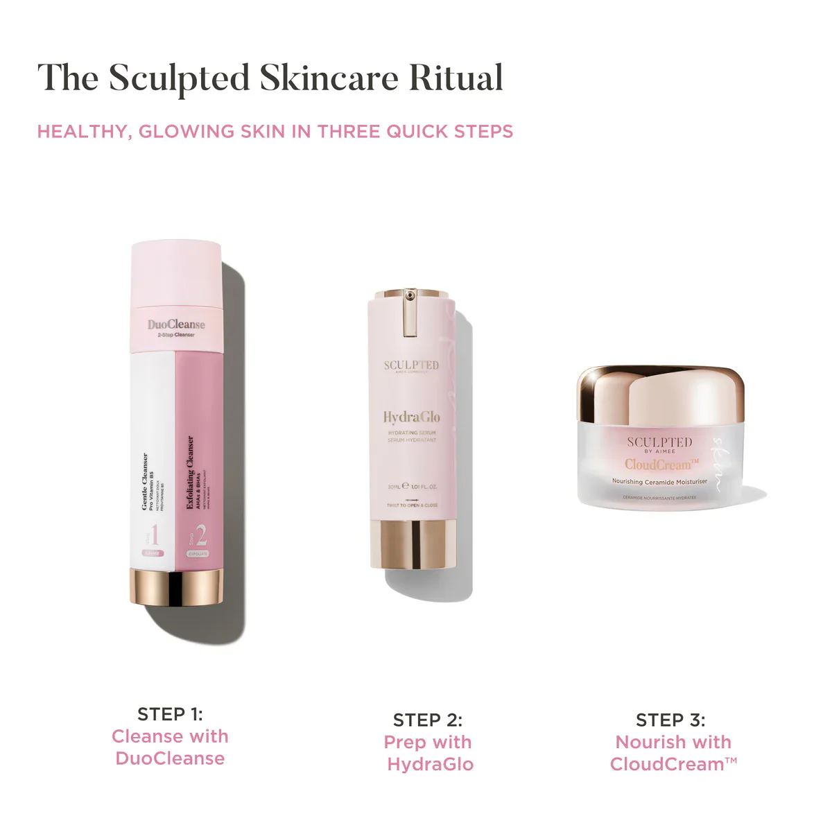 Sculpted by Aimee DuoCleanse | Cleanse & Exfoliate 200ML - Image 4